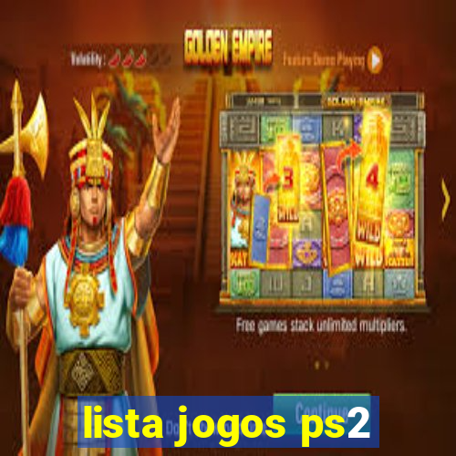 lista jogos ps2